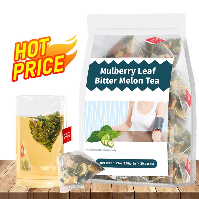 Mulberry Leaf Bitter Melon Tea Help Maintain Healthy Blood Sugar Levels 30 Packs