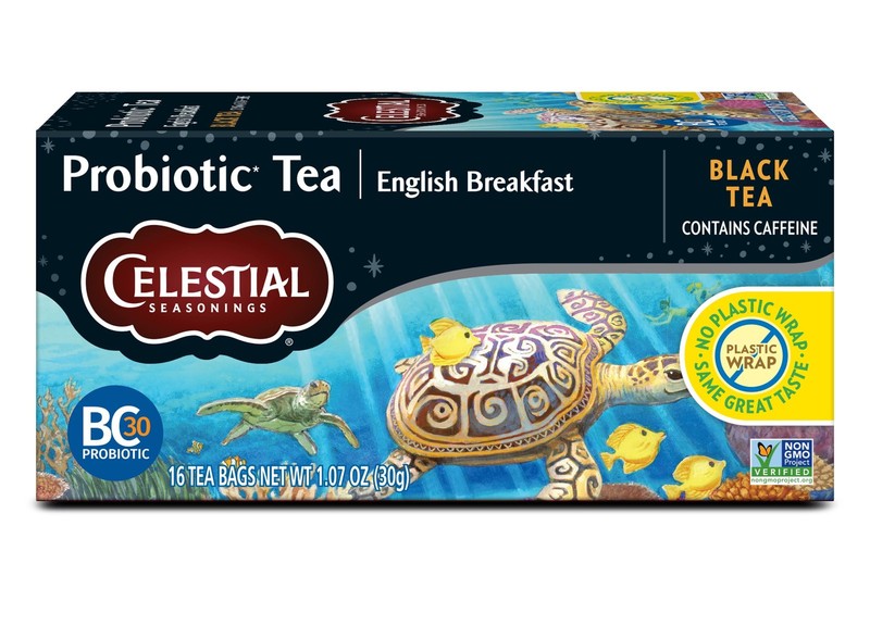 Probiotic Black Tea 16 Count Gluten Free Nongmo English Breakfast Flavor