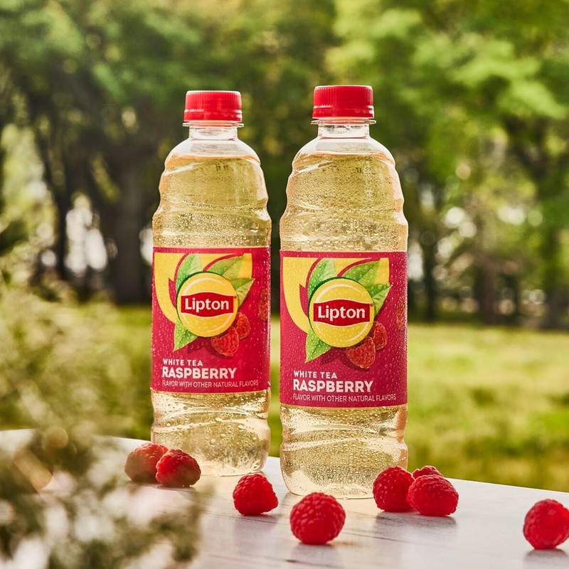Raspberry White Tea Iced Tea 12-Pack, 16.9 Fl Oz Bottles – Refreshing Delight gallery