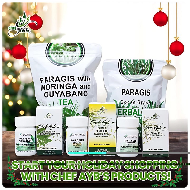 Chef Ayb’s Paragis with Moringa and Guyabano Tea (20 Tea bags) gallery