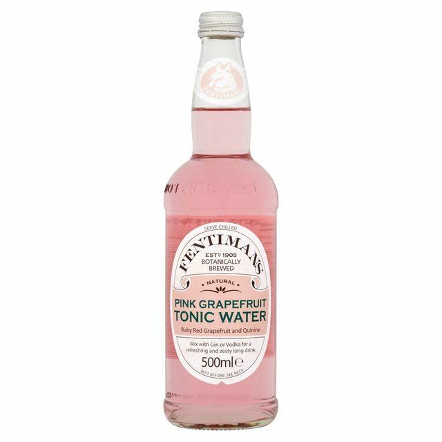 Fentimans Botanically Brewed Pink Grapefruit Tonic Water – 500ml (16.91fl oz)
