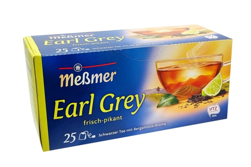 3x boxes MESSMER Earl Grey Black Tea 🍵 delicate & piquant ✈ TRACKED SHIPPING