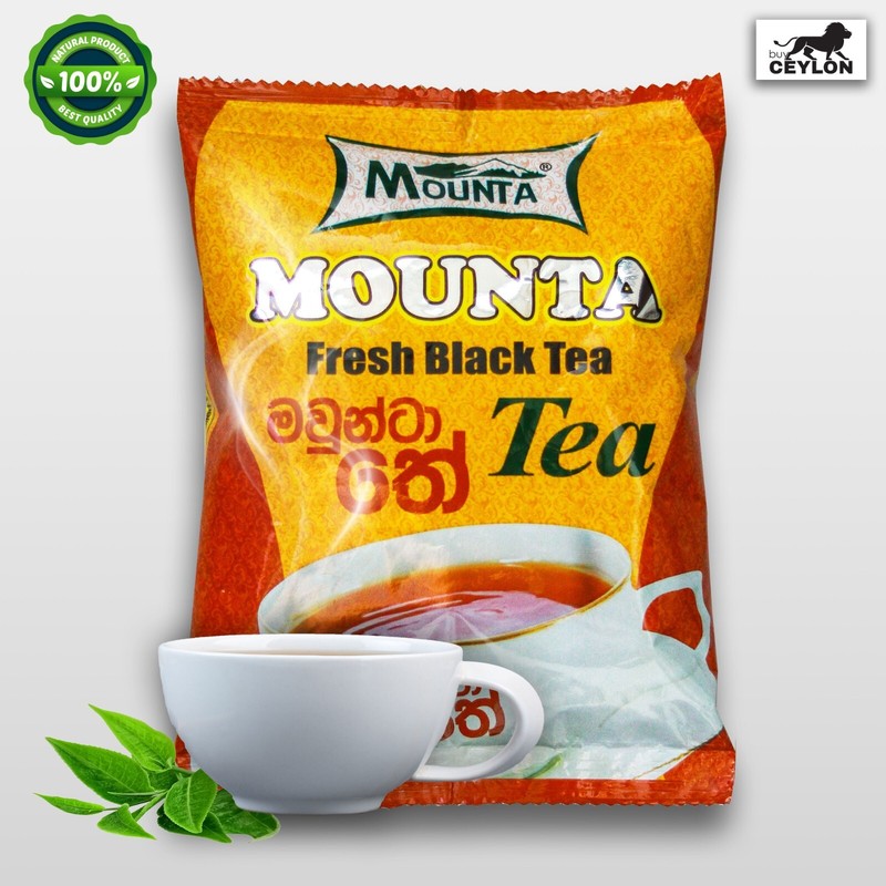 Tea Ceylon Black Tea Powder 100% Organic Natural Premium High Quality BOPF 100g