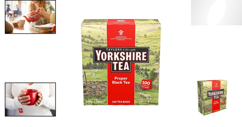 Ethically Sourced 100 Count Black Tea - Yorkshire Red Blend, Smooth & Refreshing gallery