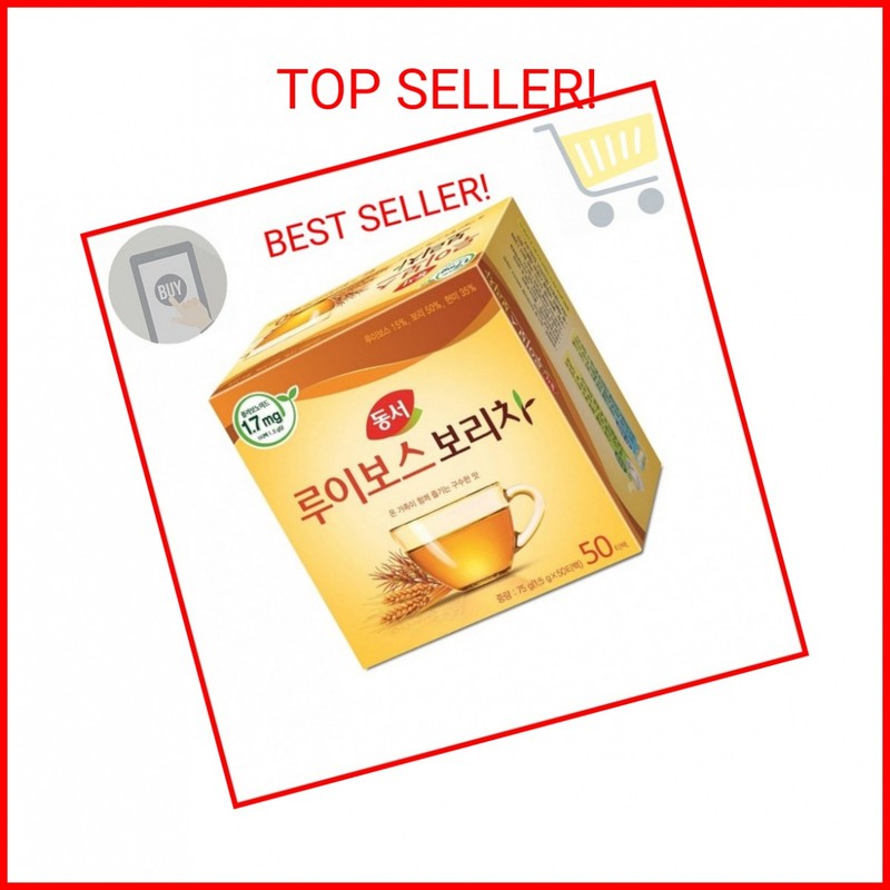 Dongsuh Food Rooibos Roasted Barley Tea 75g (1.5 g x 50 Bags)