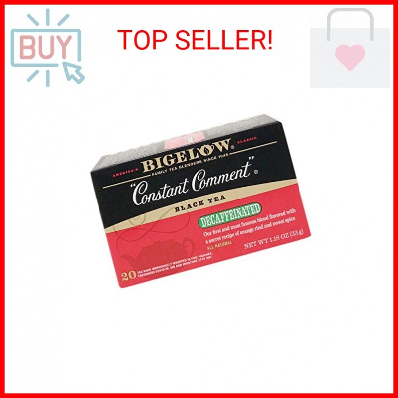 Bigelow, Constant Comment Tea (Decaffeinated), 20 Count