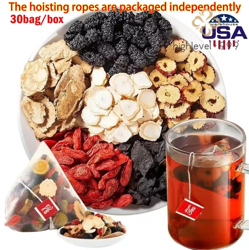 150pcs Ginseng six treasure tea , Kidney tea ,liver tea , red date kidney health