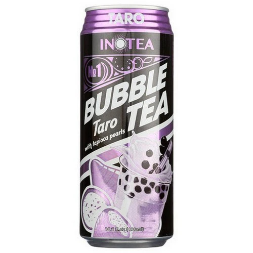 Bubble Milk Tea Taro With Tapioca Pearls 16.6 Oz (Case