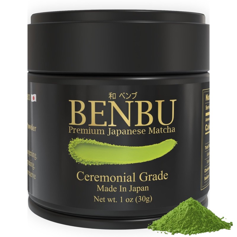 Matcha Powder - Ceremonial Grade, First Harvest, Stone-Milled in Japan, Authe... gallery
