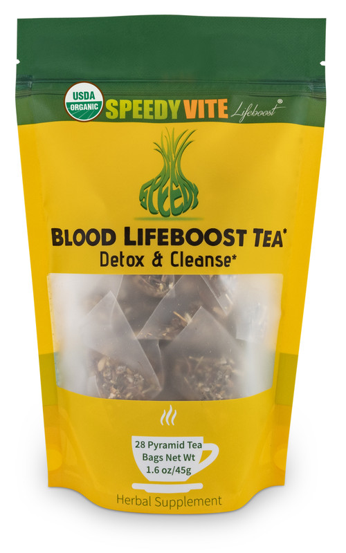 Organic Blood LifeBoost® Tea [28 Tea Bags] SpeedyVite®