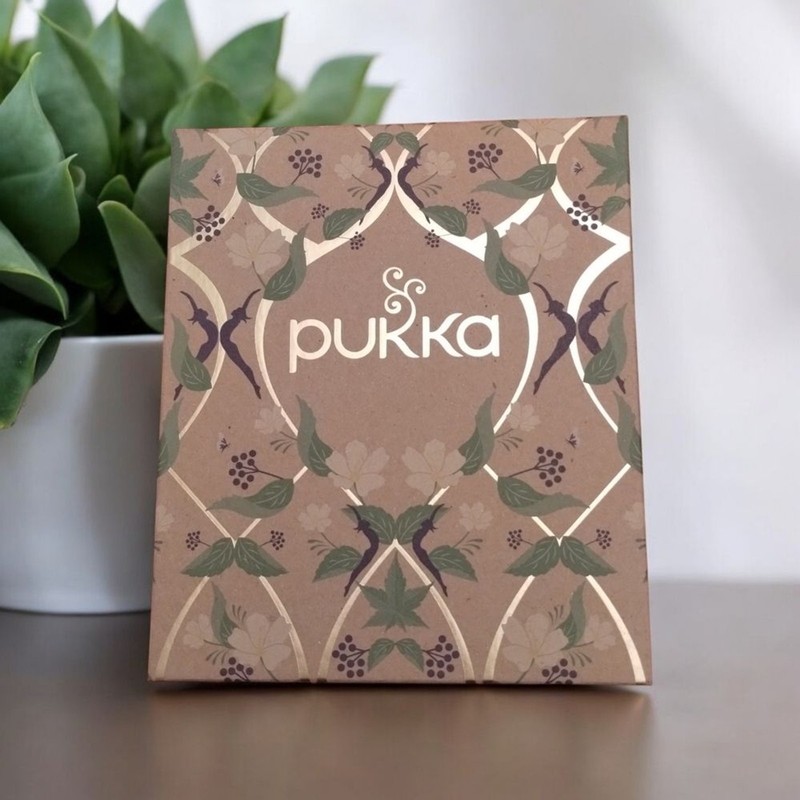 Pukka Organic Tea Relax Selection Box Gift Set 45 Sachets of 5 Herbal Blends NEW