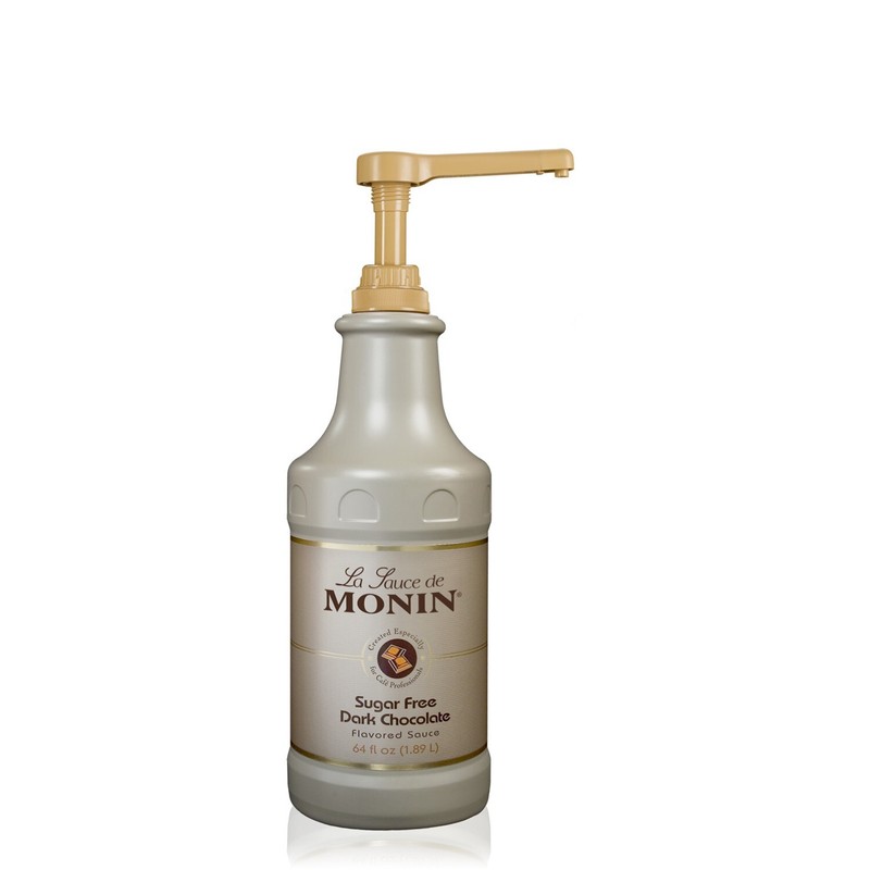 Monin Sugar free Dark Chocolate Sauce – Bottle (1.8L), H-Chocolate-S-SF