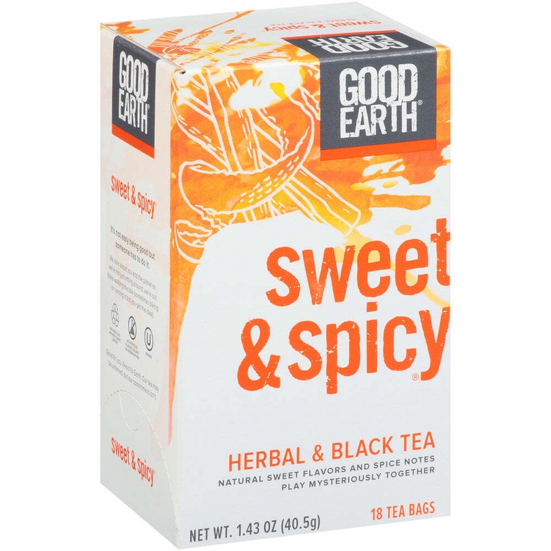 Good Earth Sweet And Spicy Original Herbal Tea Tea Bags 18 Bag