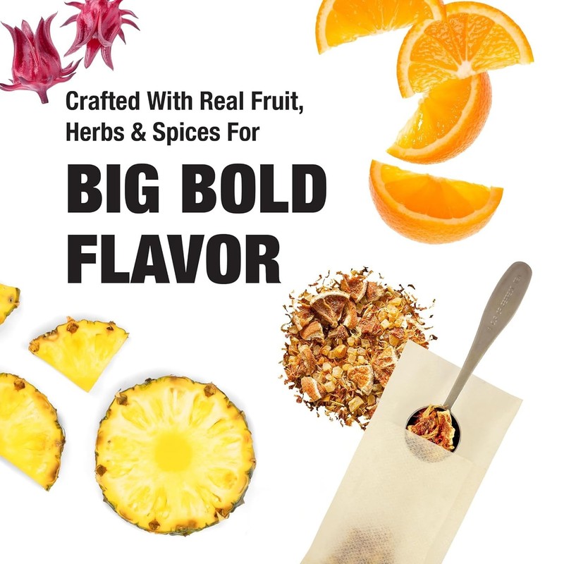 Discovery Tea Sampler: 20 Loose Leaf Flavors, High-No Caffeine, 200 Cups gallery