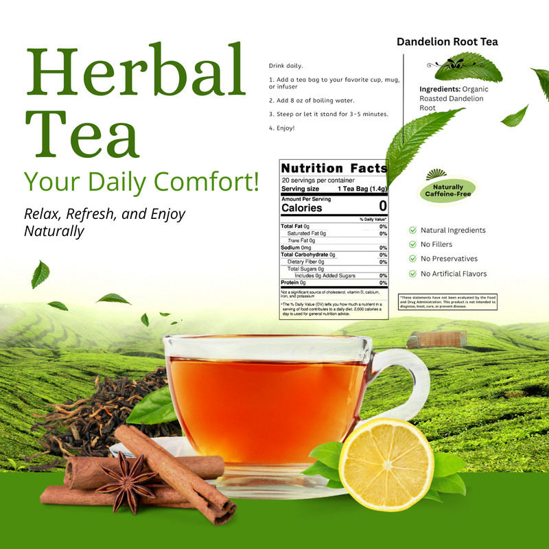 Dandelion Root Tea - Digestive System gallery