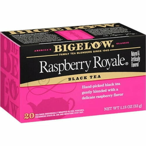 Bigelow Raspberry Royale Tea Bags – 20 ct (Pack of 2)