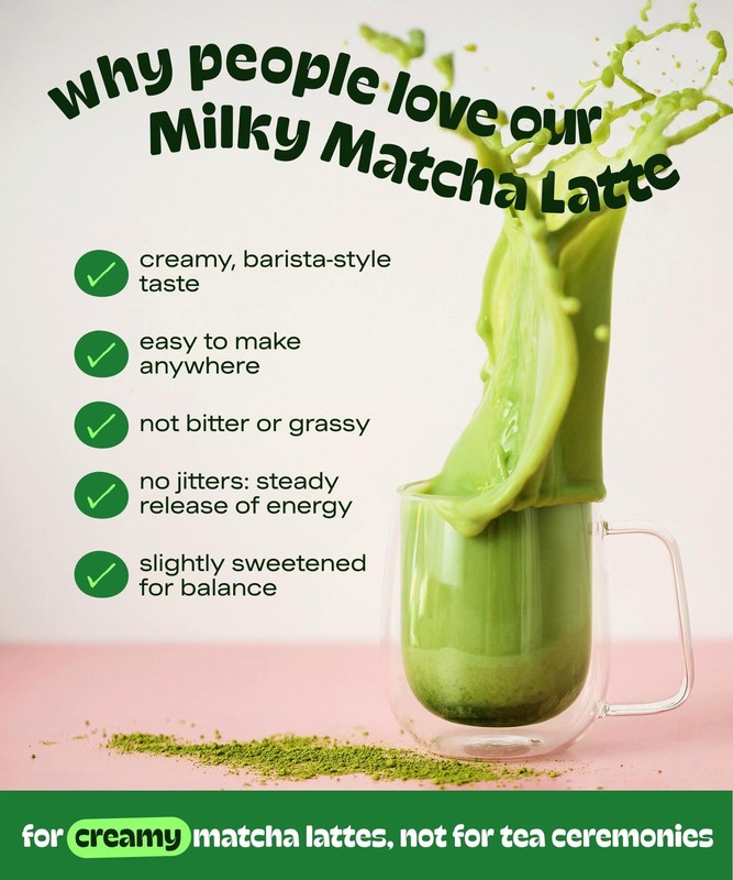 MatchaDNA Matcha Latte – Sweet Powder with 5.3 Ounce (Pack of 1) gallery
