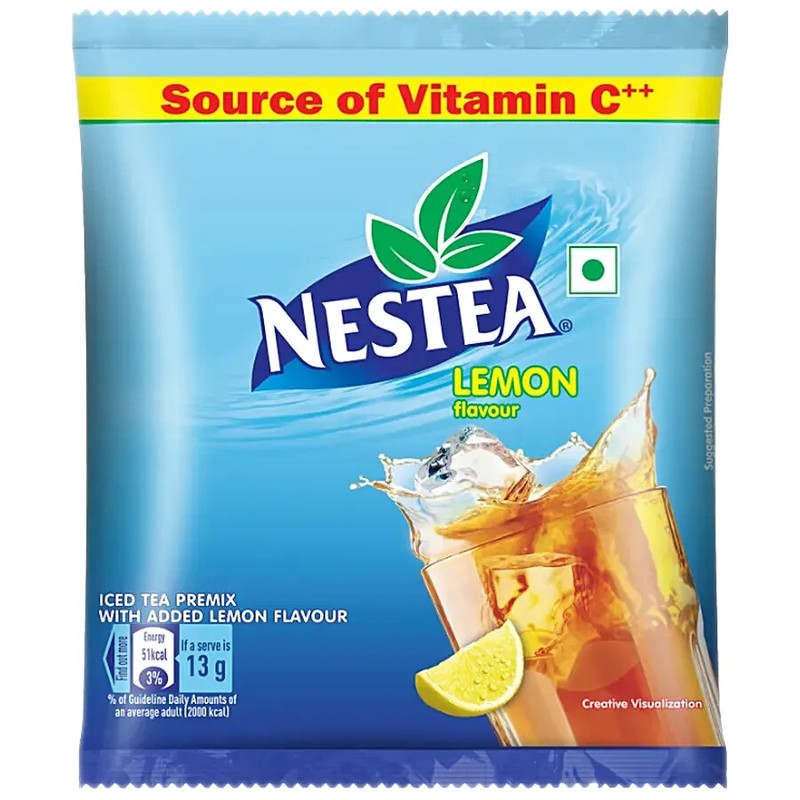 NESTEA Instant Iced Tea, Lemon Flavour – 400g Pouch – refreshing drink