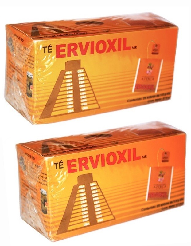 TE ERVIOXIL tea 2 Pack 50 Tea Bags
