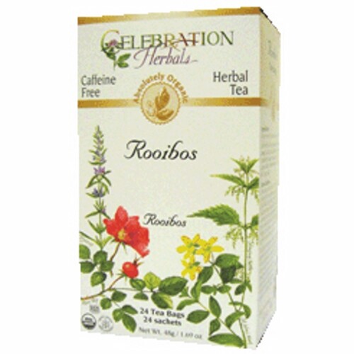 Organic Rooibos Red Tea 24 Bags By Celebration Herbals