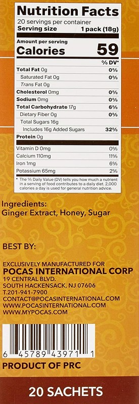 Pocas Honey Ginger Tea original Instant Honey Ginger Tea Made with Real Ginger gallery