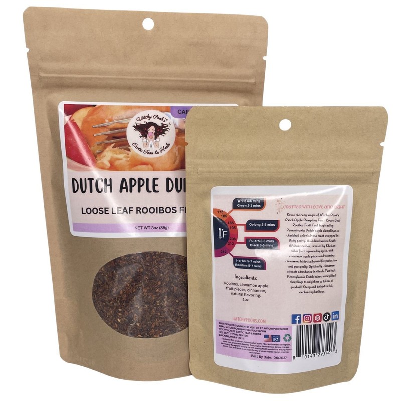 Dutch Apple Dumpling Loose Leaf Herbal Rooibos Fruit Tea, Caffeine Free gallery