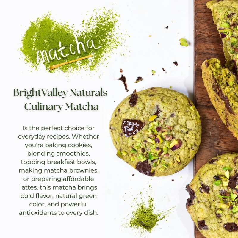 Culinary Premium Grade Matcha Powder – 100% Japanese Matcha, Green Tea Powder... gallery