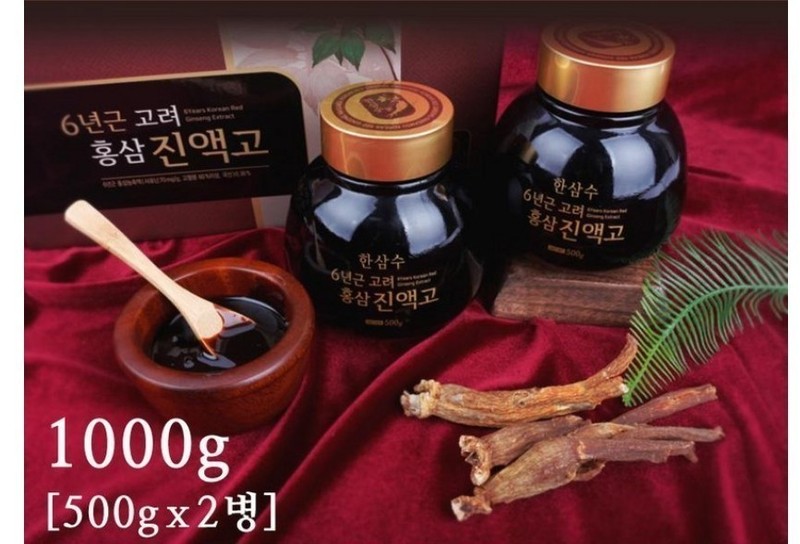 Hansamsu 6 years Korean Red Ginseng Extract 500g x 2ea (2,805kcal) gallery