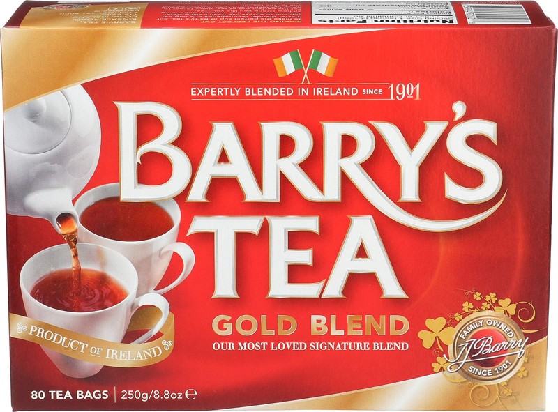 Barry’s Tea Gold Blend Irish, 80 Count – Product of Ireland, No Additives