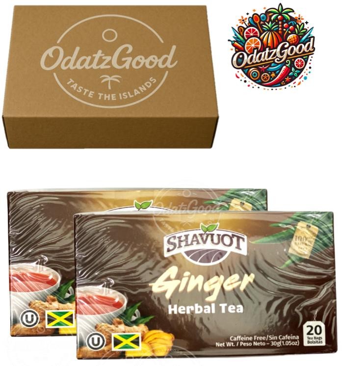 Shavuot Ginger Tea 20Tea Bags (30g) – Curated & Packaged by ODatzGood