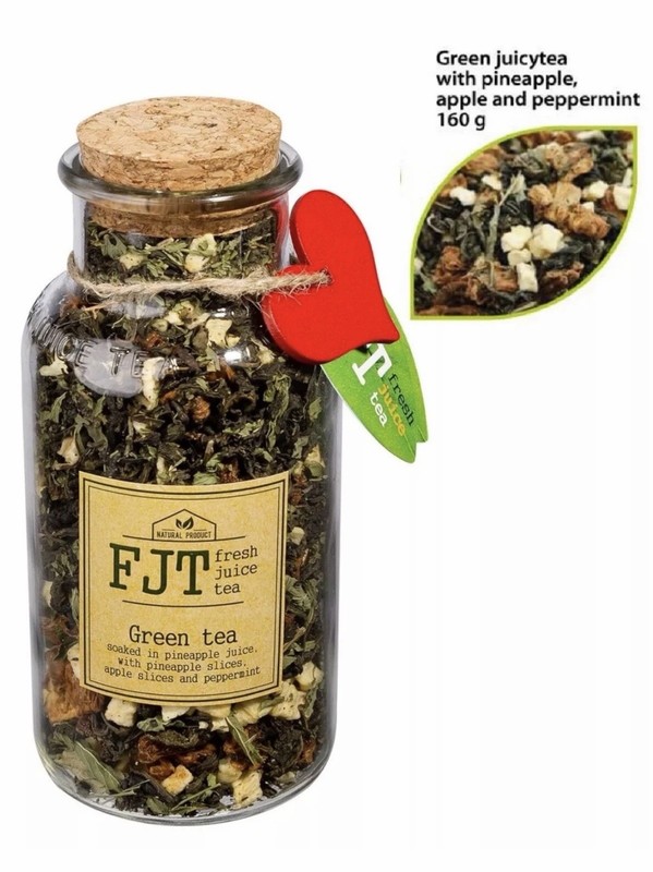 Natural Product FJT Fresh Juice Tea – Green Tea – Sealed Jar