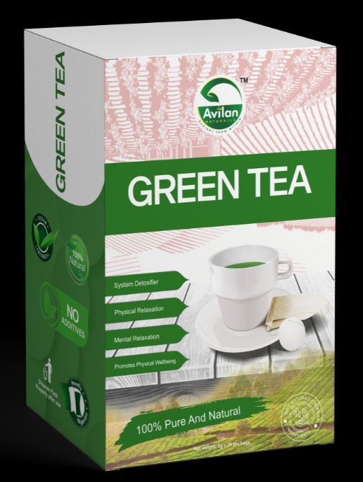 Green Tea. (Detoxifier, promotes physical and mental relaxation)