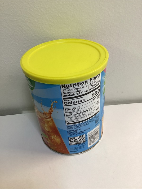 Lipton Iced Tea Raspberry Iced Tea Mix, Makes 10 Quarts NEW HTF Exp 03/05/26 gallery