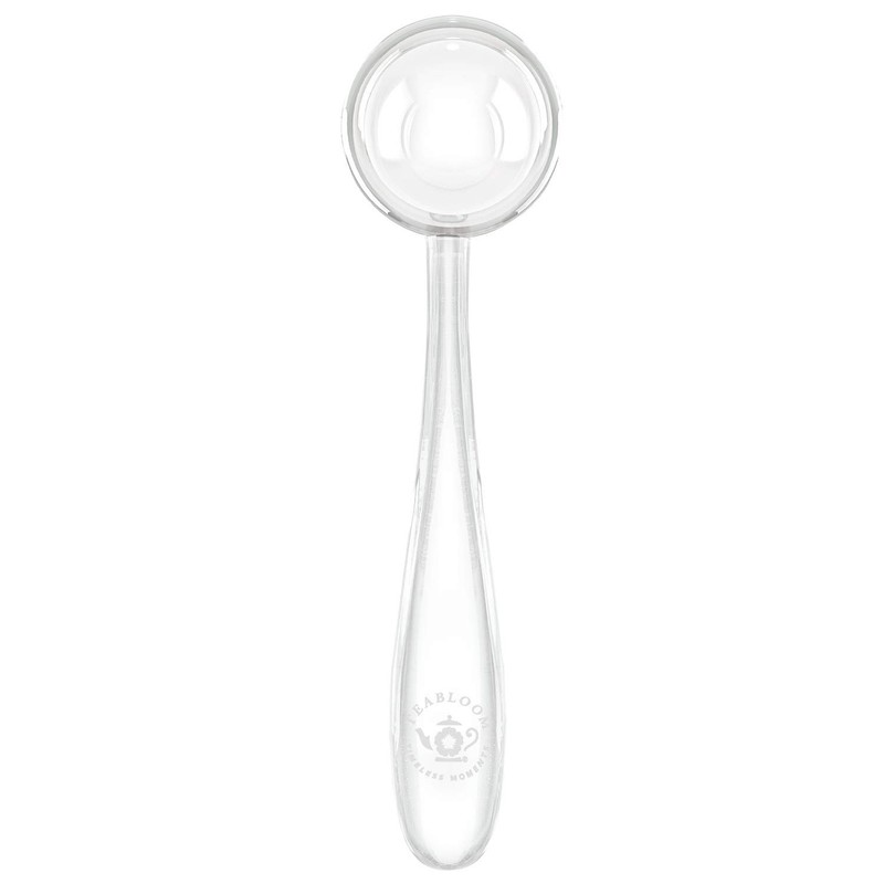 Teabloom Perfect Measure Loose Leaf Tea Spoon – 100% Lead-Free Clear gallery