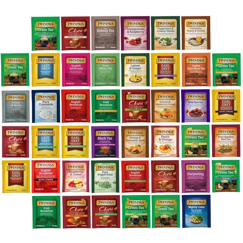 Assorted Tea Bag Sampler Variety Pack - 44 Unique Flavors for Tea Lovers gallery