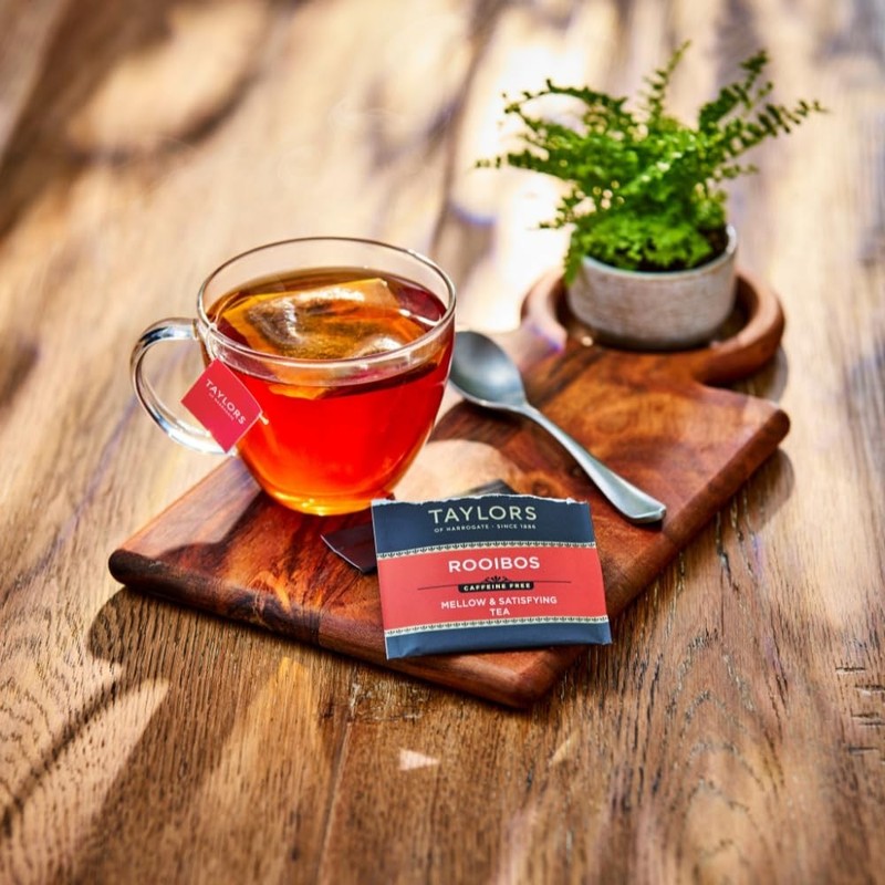 Ethically Sourced Rooibos Tea Bags, 20 Count - Herbal Bliss, Hot or Iced gallery