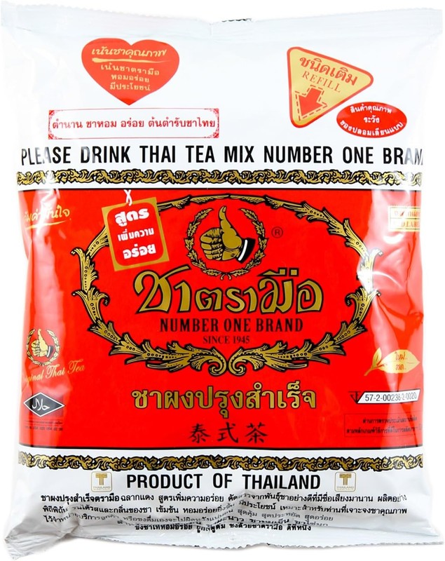 Number One Hand Brand Thai Tea Original Red 400g.