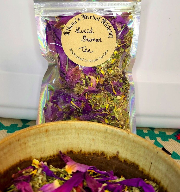 Lucid Shaman Tea, Handmade, Astral Tea, Lucid Dream, Third Eye, 1oz