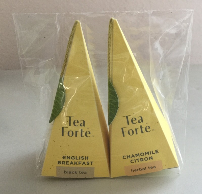 Tea Forte 2-pack Boxed Tea Sampler (English Breakfast, Camomile Citron) Organic gallery