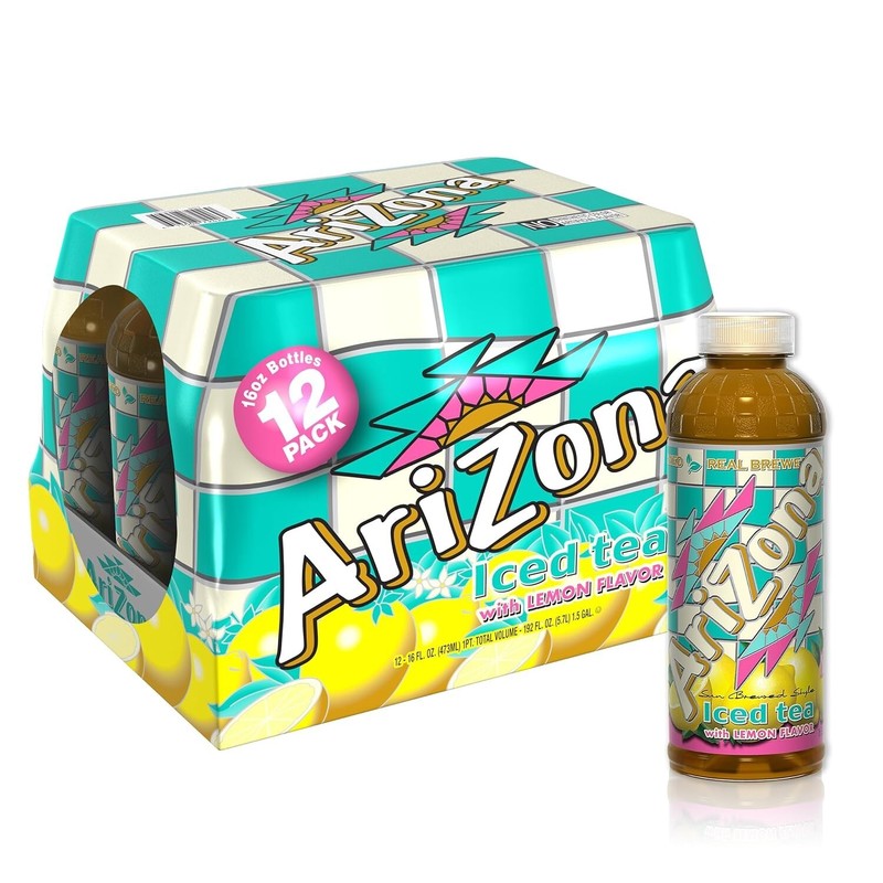 16oz Lemon Tea - Refreshing Iced Tea Pack of 12 for Everyday Enjoyment gallery