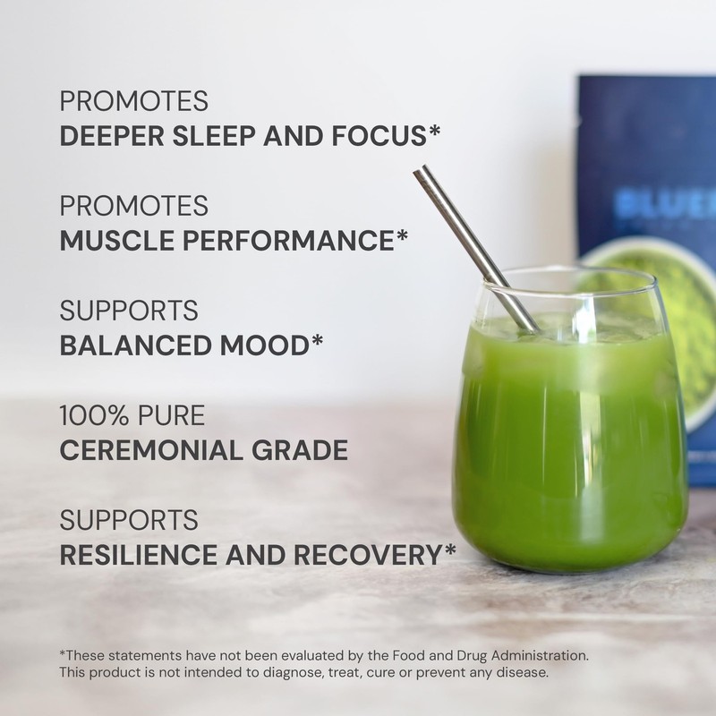 Blueprint Bryan Johnson Matcha Powder – Ceremonial Grade Japanese Matcha – Gr... gallery