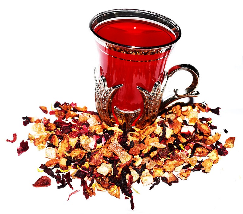 Peach Fruit Tea, Decaffeinated Tea, Loose Leaf Tea gallery