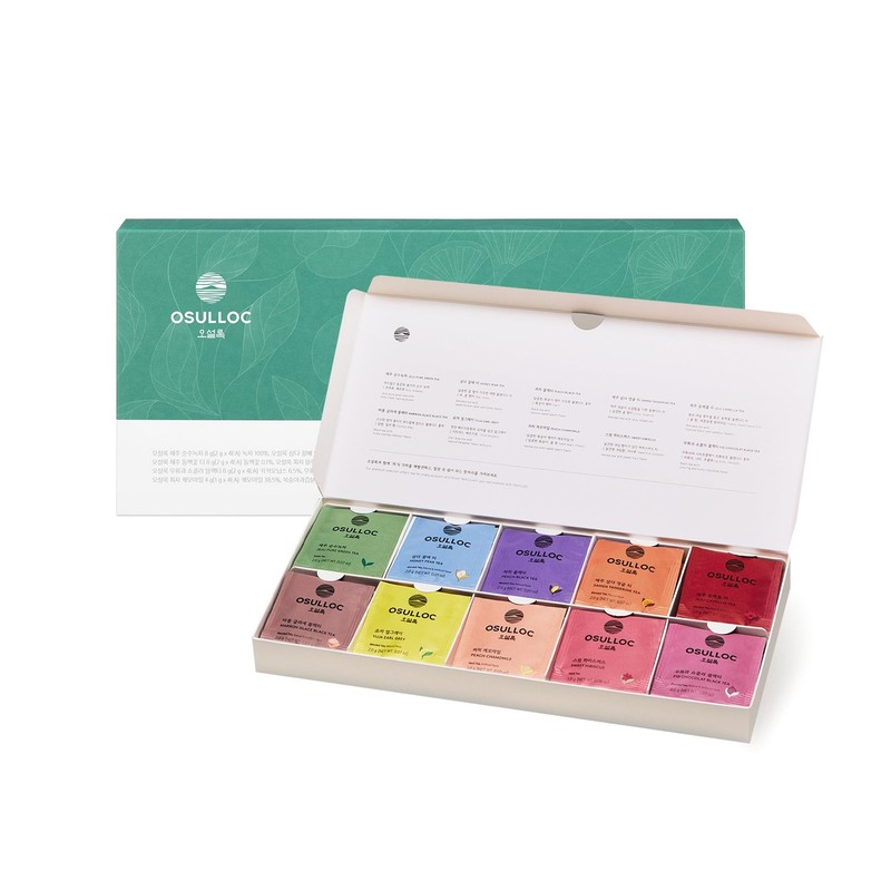Premium Tea Collection (40 count, 10 flavors x 4 ea), Self Care Sampler Gift ...