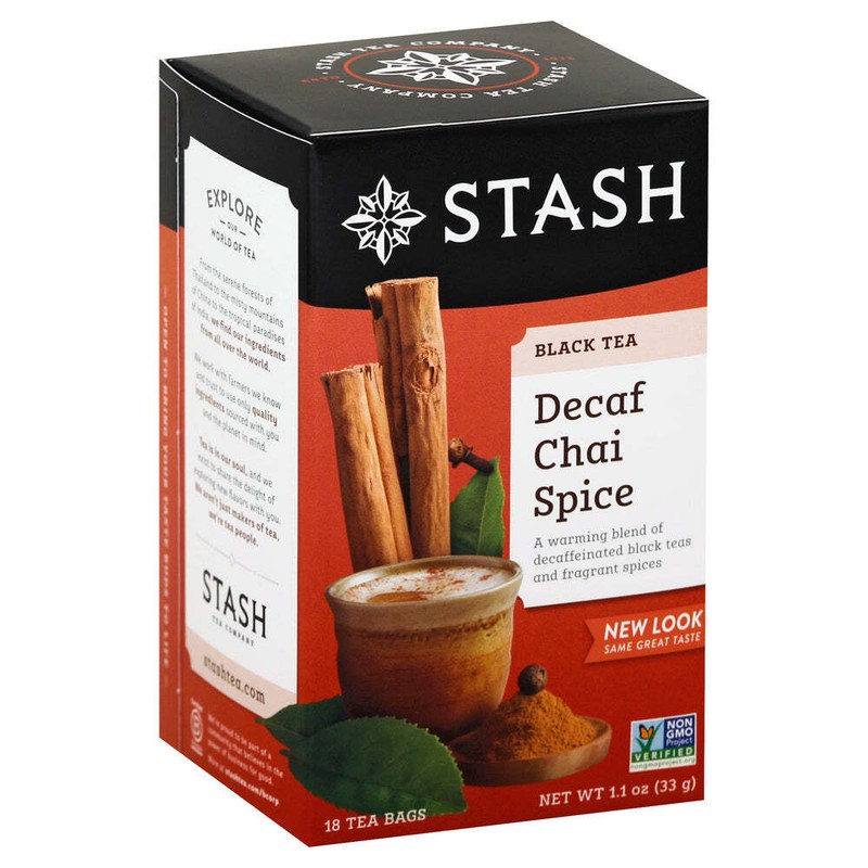 Stash Tea Decaf Tea Chai Spice 18 Bag