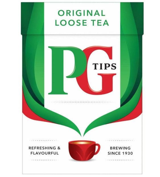 PG Tips Black Tea, Loose Tea, 8.8-Ounce Boxes (PACK OF 1)