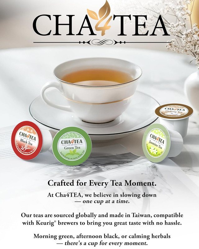 100-Count Variety Pack Tea, Compatible with Keurig Brewers, Includes Green, Blac gallery