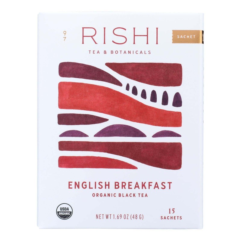 Rishi Tea And Botanicals Organic Tea English Breakfast 15 Bag