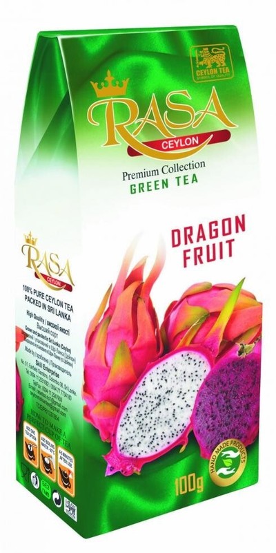 Green Tea with dragon fruit green Rasa, 100 g