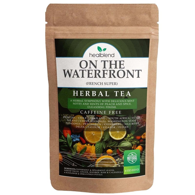Supports Hydration& Wellness, Raspberry, Spearmint and Peppermint Loose Leaf Tea