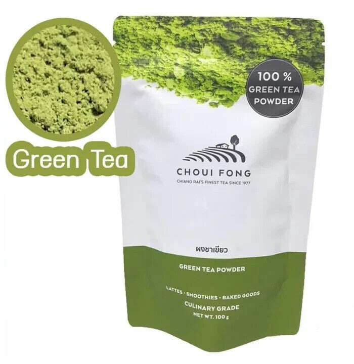 CHOUI FONG REAL MATCHA GREEN TEA Powder Lattes Smoothies Baked Goods Bakery